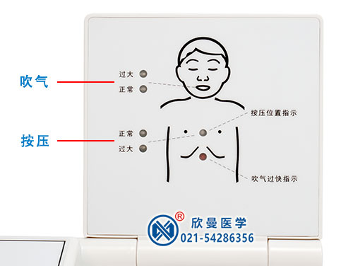 电子监测按压与吹气